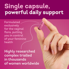 Florawell Probiotiques Vaginales 30 Capsules - vue de côté