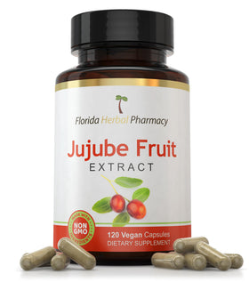 Florida Herbal Pharmacy Extrait de Jujube 120 Capsules vue de face