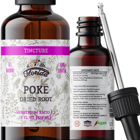 FLORIDA HERBS Teinture de Racine de Poke Bio 60 ml vue de face