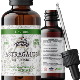 FLORIDA HERBS Tincture d'Astragale Bio 700 mg 60 ml vue avant