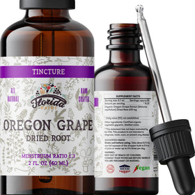 FLORIDA HERBS Tincture de Raisin d'Oregon Bio 60 ml vue de face