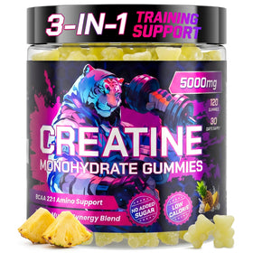 Florvay Gummies de Créatine 120 unités emballage avant