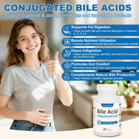 Florvyn Acides Biliaires Conjugués 1000mg capsules en gros plan