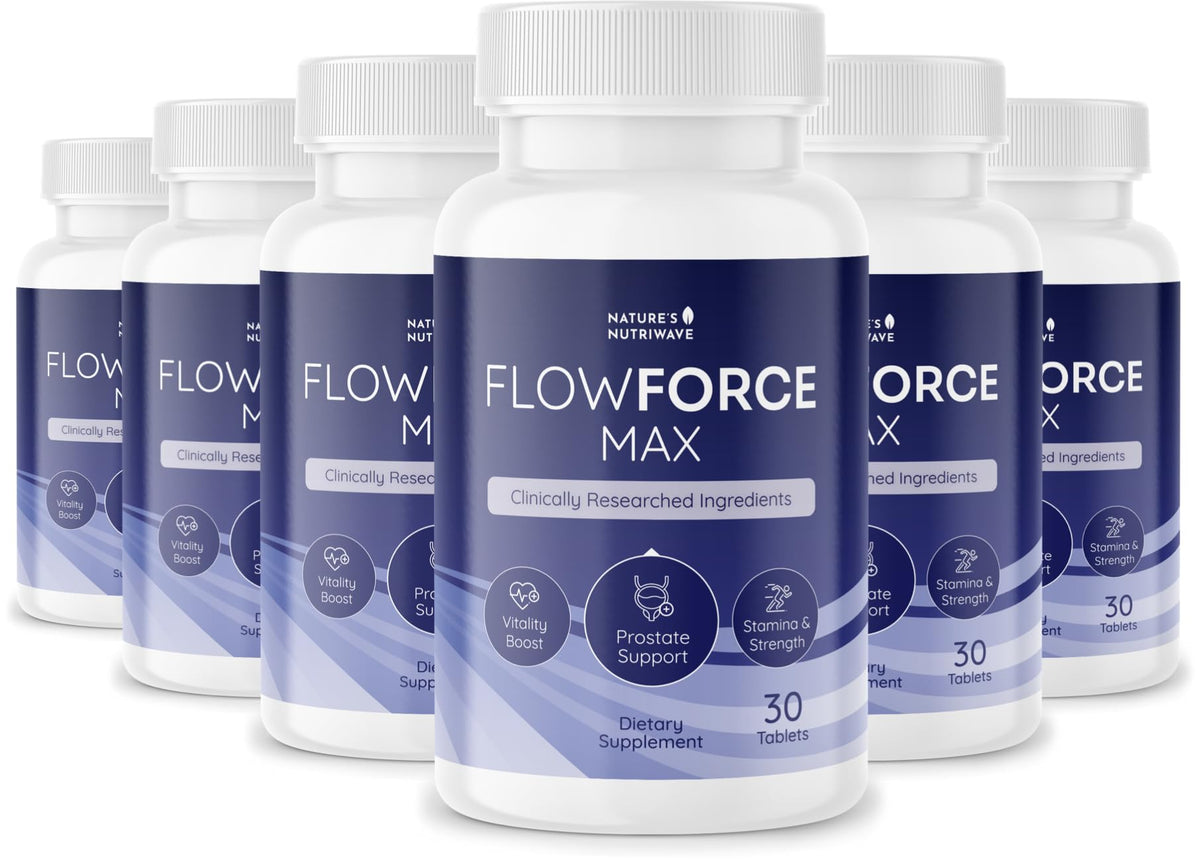 FlowForceMax comprimés à mâcher au Saw Palmetto, paquet avant