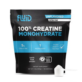 Fluid Créatine Monohydrate 100% Pure sachet avant vue