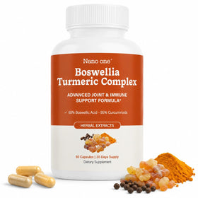 Flulight Complex Boswellia Curcuma 60 capsules vue de face