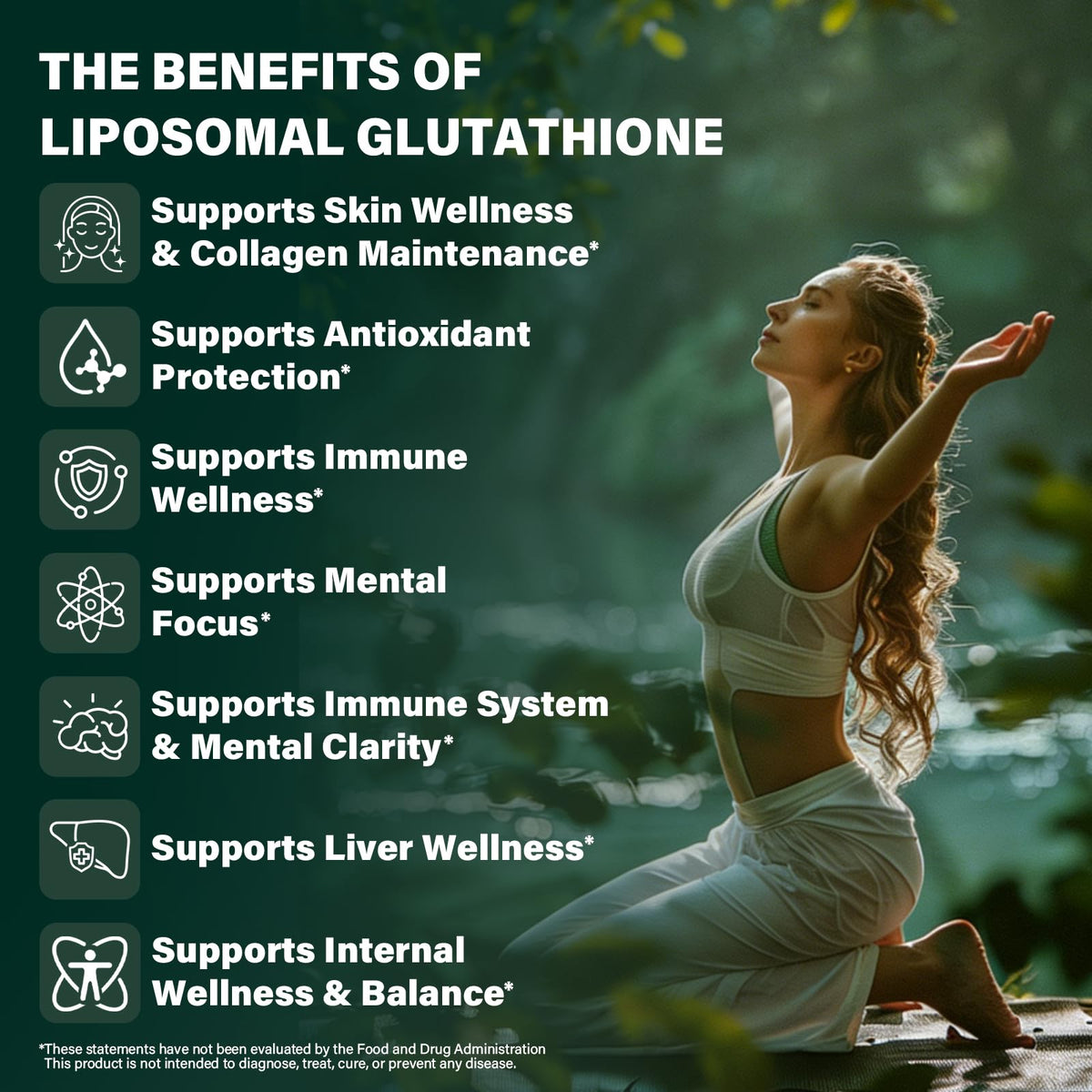 Flulight Glutathion Liposomal 2000mg gouttes en verre
