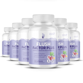 Flush Factor Plus de Nature’s NutriWave, boîte des 30 gélules vue de face