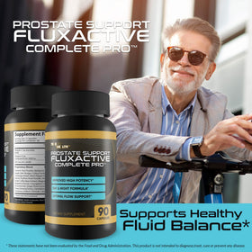 Fluxactive Complete Pro complément alimentaire prostate 30 jours vue arrière