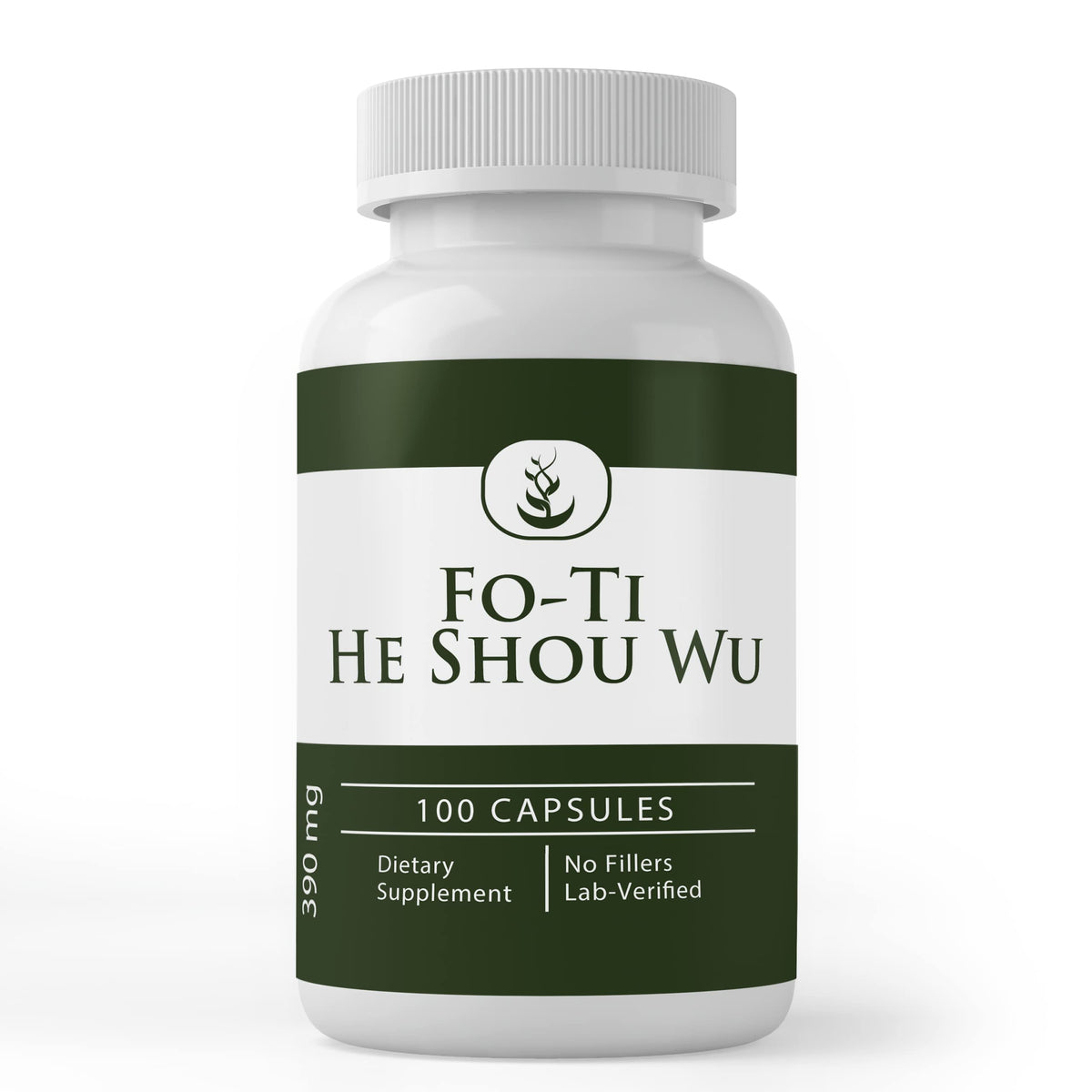 Fo-Ti (He Shou Wu) PURE ORIGINAL INGREDIENTS 100 capsules vue avant
