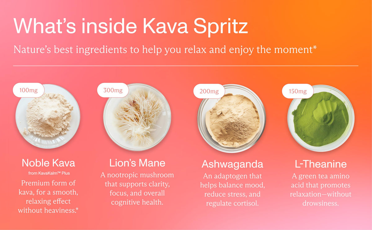 FOCL Kava - emballage avec informations nutritionnelles