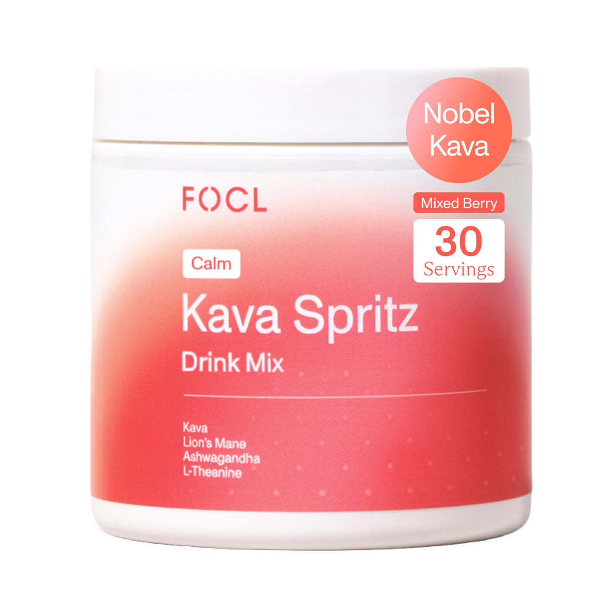 FOCL Mélange de Boisson Instantané Kava - vue avant du produit