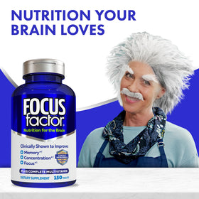 Focus Factor complément avec ingrédients premium comme la bacopa