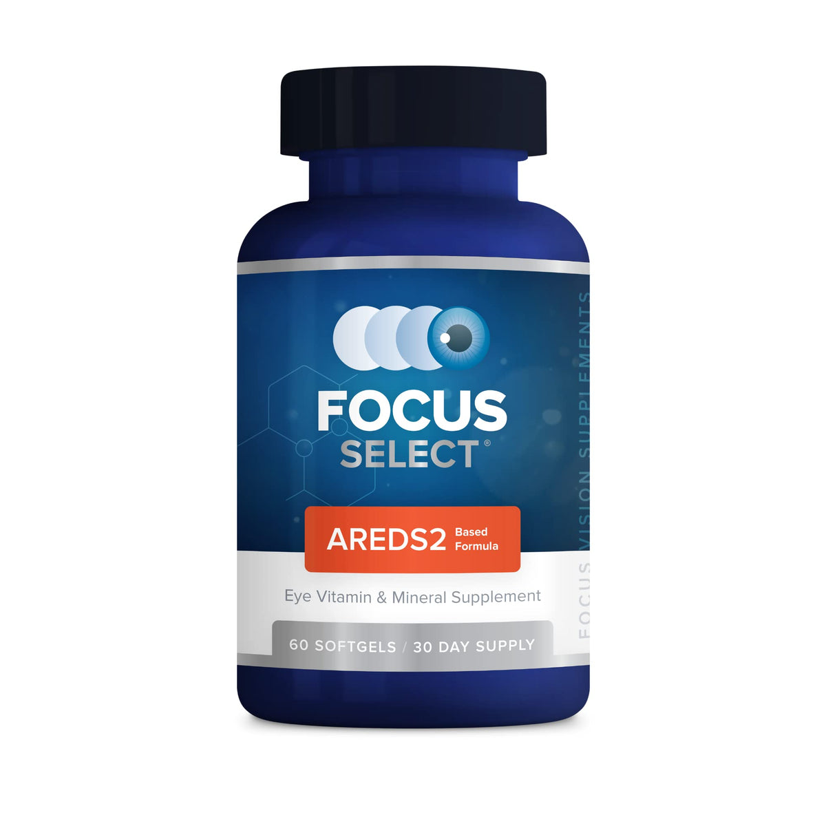 Focus Vision Complément Alimentaire Œil AREDS2 60 Capsules vue avant