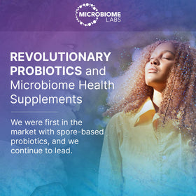FODMATE de Microbiome Labs avec étiquette et ingrédients