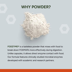FODZYME Enzymes daily 30 Doses utilisation avec un repas