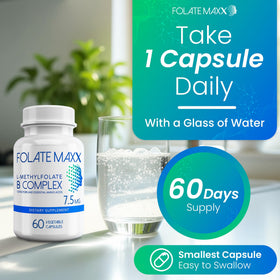 FOLATE MAXX B-Complex avec ingrédients naturels