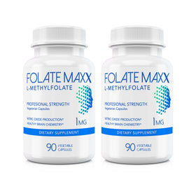 FOLATE MAXX L-Méthylfolate 1mg boîte de 180 capsules végétariennes