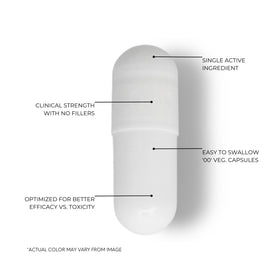 FOLIUS LABS Acide Hyaluronique 500mg gélules ouvertes