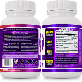 FOLONA Akkermansia capsules avec étiquette et dosage