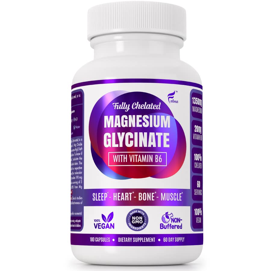 FOLONA Magnésium Glycinate 1350mg boîte vue avant