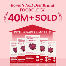 FOODOLOGY Coleology Drink Mix PRO emballage avec 15 sticks