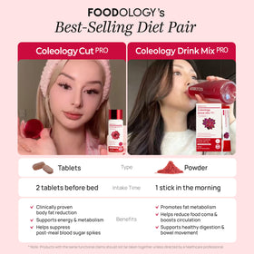 FOODOLOGY Coleology Drink Mix PRO en préparation