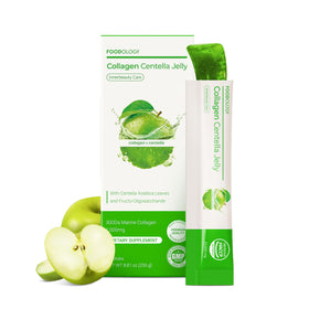 FOODOLOGY Gelée Centella Pomme Verte 10 Sacs vue de face