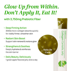 FOODOLOGY Gelée Centella Pomme Verte sticks individuels