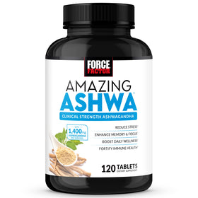 Force Factor Amazing Ashwa 60 capsules vue avant