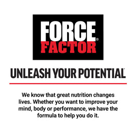 Force Factor Apigenin gélules sur une table en bois