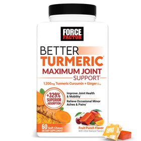 Force Factor Better Turmeric 1200mg boîte avant