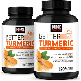 Force Factor Better Turmeric complément alimentaire 372g vue de face
