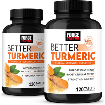 Force Factor Better Turmeric complément alimentaire 372g vue de face