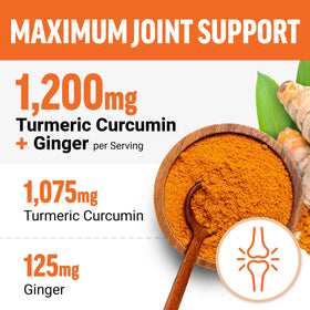 Force Factor Better Turmeric Maximum Joint Support 1200mg gommes à mâcher