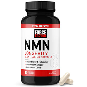 Force Factor Capsules de Longévité NMN 500mg vue avant