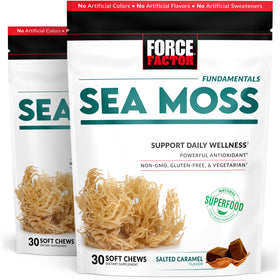 Force Factor Chews de Mousse Marine paquet avant vue