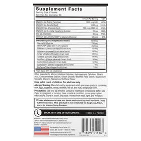 Force Factor complément alimentaire 1000mg de vitamine C, vue de côté