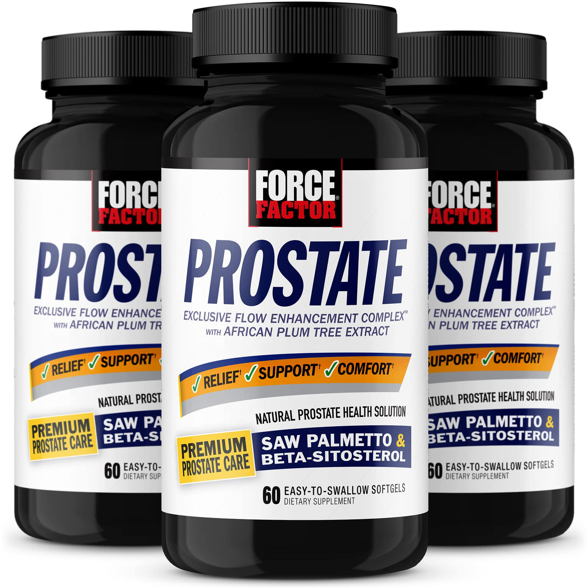 Force Factor Complément Alimentaire Prostate Saw Palmetto 259g vue de face