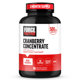 Force Factor Concentré de Canneberge 500mg gélules vue avant