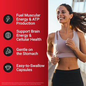 Force Factor Créatine HCl Capsules 750 mg - vue de côté