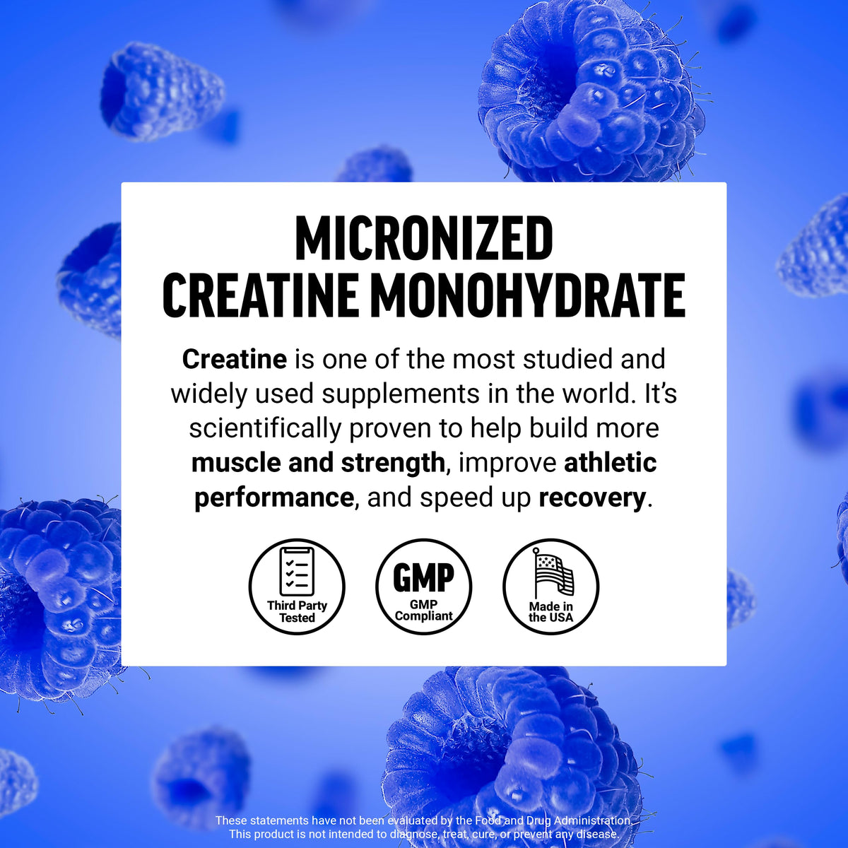 Force Factor Créatine Monohydrate Poudre 5g Dose Micronisée en utilisation