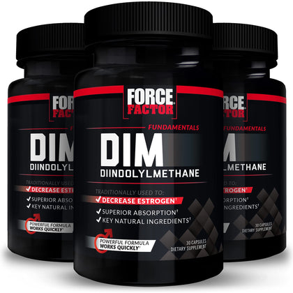 Force Factor DIM 300mg capsules vue de face
