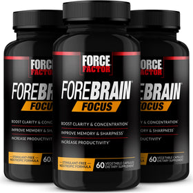 Force Factor Forebrain Focus complément alimentaire 18g vue de face