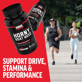 Force Factor Horny Goat Weed 750mg à côté d'autres compléments Force Factor