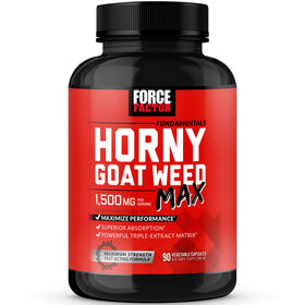 Force Factor Horny Goat Weed Max 1500mg boîte avant