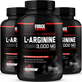 Force Factor L-Arginine 3000mg complément alimentaire vue avant