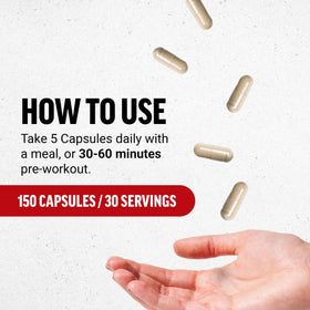 Force Factor L-Arginine 3000mg prise de capsules