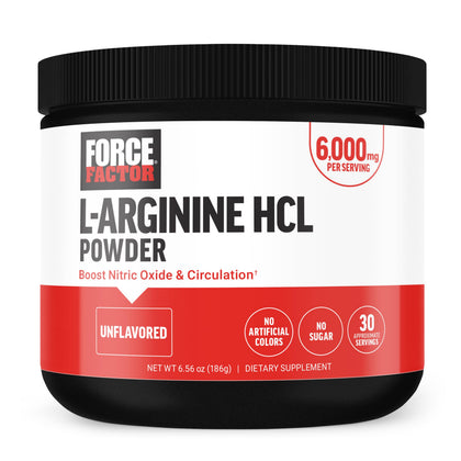 Force Factor L-Arginine HCL 240g vue avant du produit