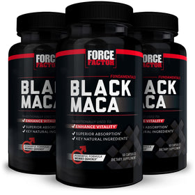 Force Factor Maca Noire 1000mg complément alimentaire en capsules